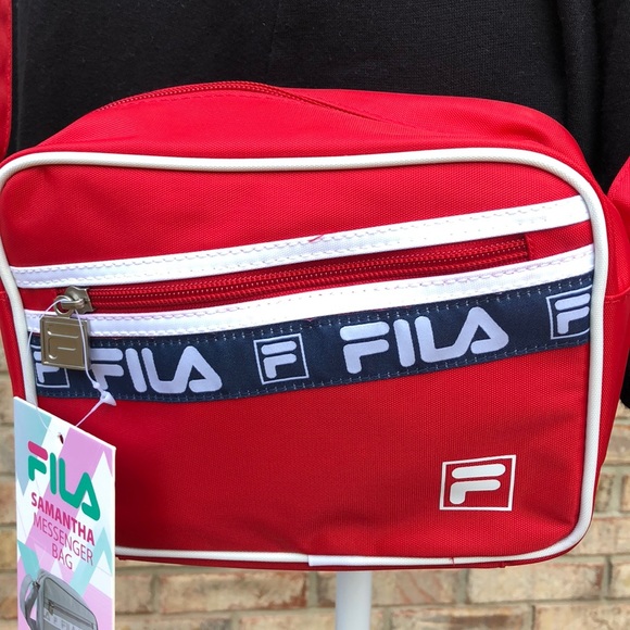 Fila Handbags - FILA Samantha messenger bag, red NWT